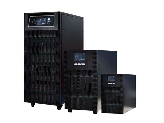 Serie PC MAX Online HF UP 1-10kVA con 1.0PF, UPS online ad alta frequenza in nero/grigio